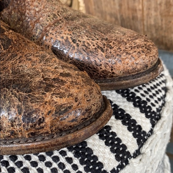 The Vintage Shoe Co. Distress Moto Boot - Picture 5 of 10